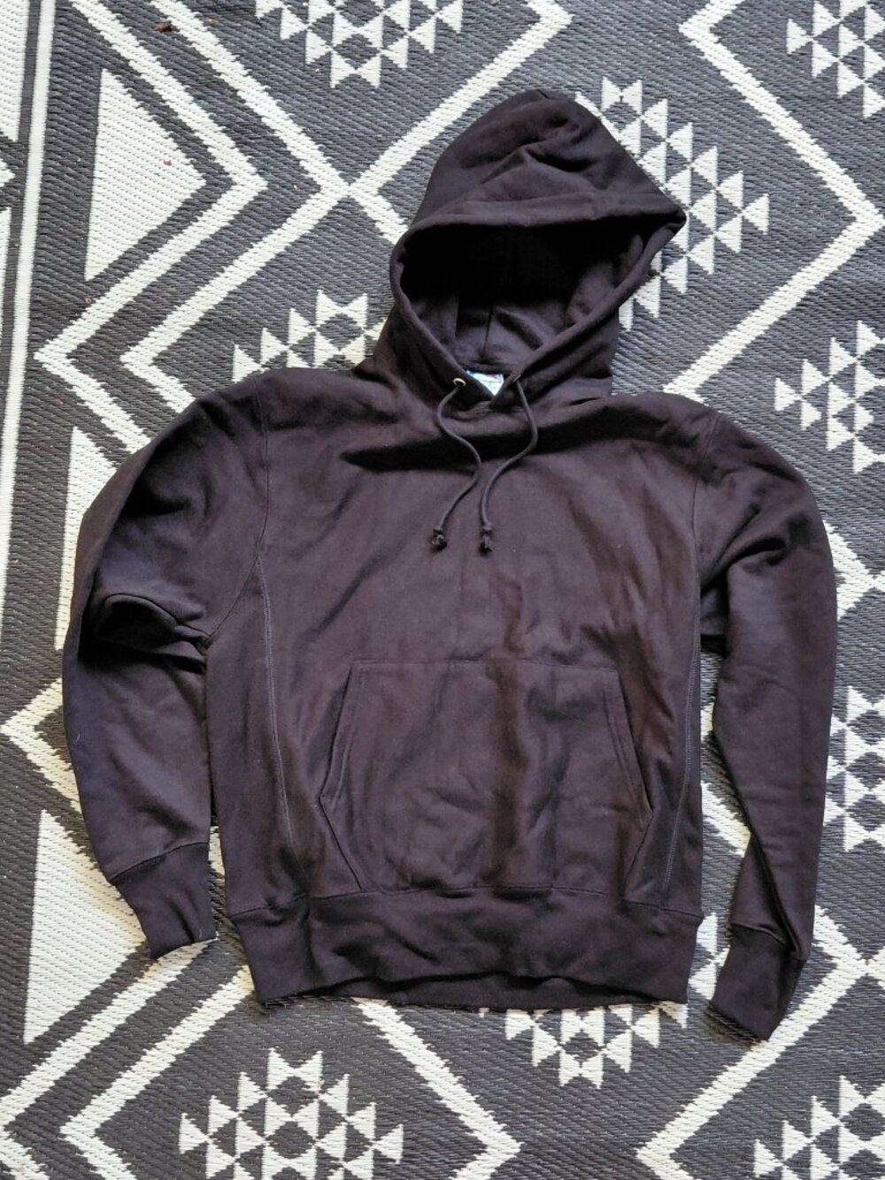 Black Champion Reverse Weave hooded sweatshirt - Men's Medium Hoodie -Never worn